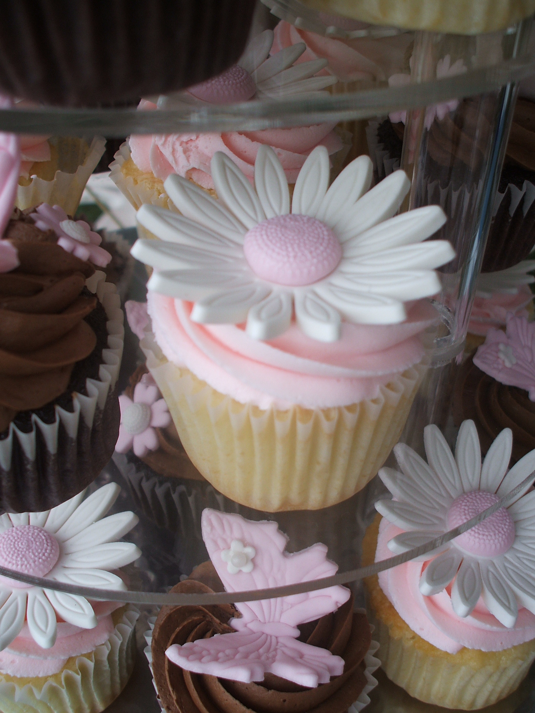 Daisy Cupcakes