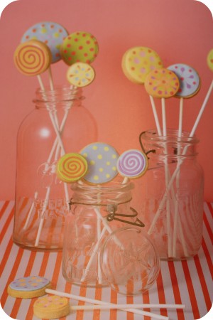 lollipop cookies confetti cakes for kids
