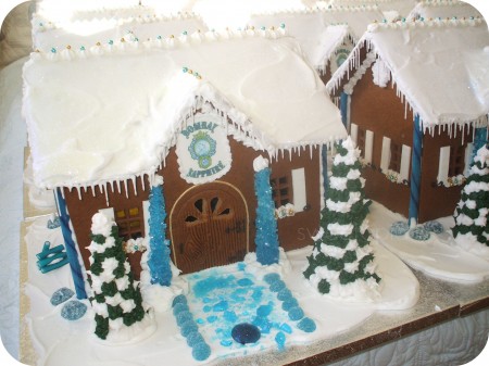 Bombay Sapphire Gingerbread House